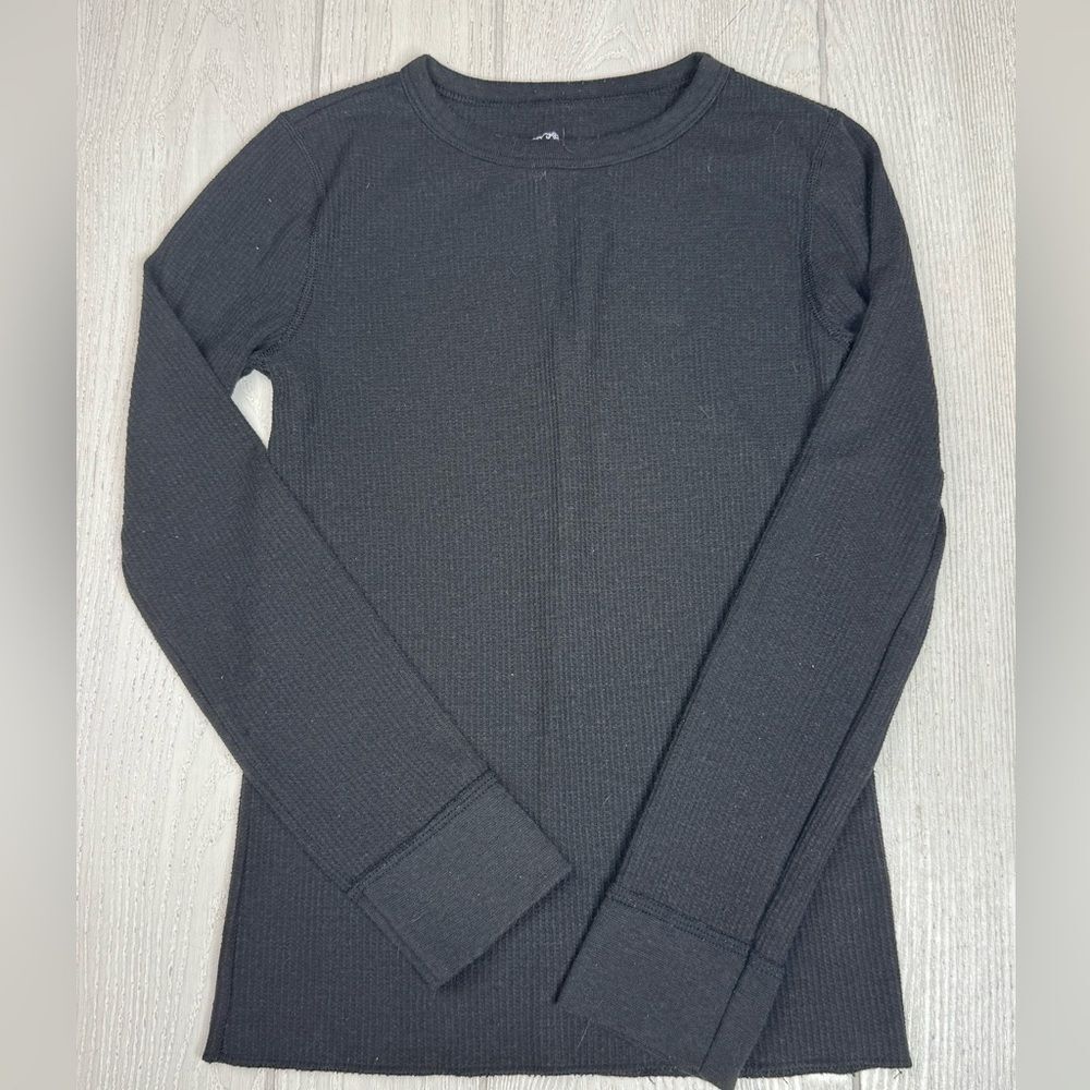 Kids large thermal under shirt, long sleeves, warm waffle t-shirt kids 10/12